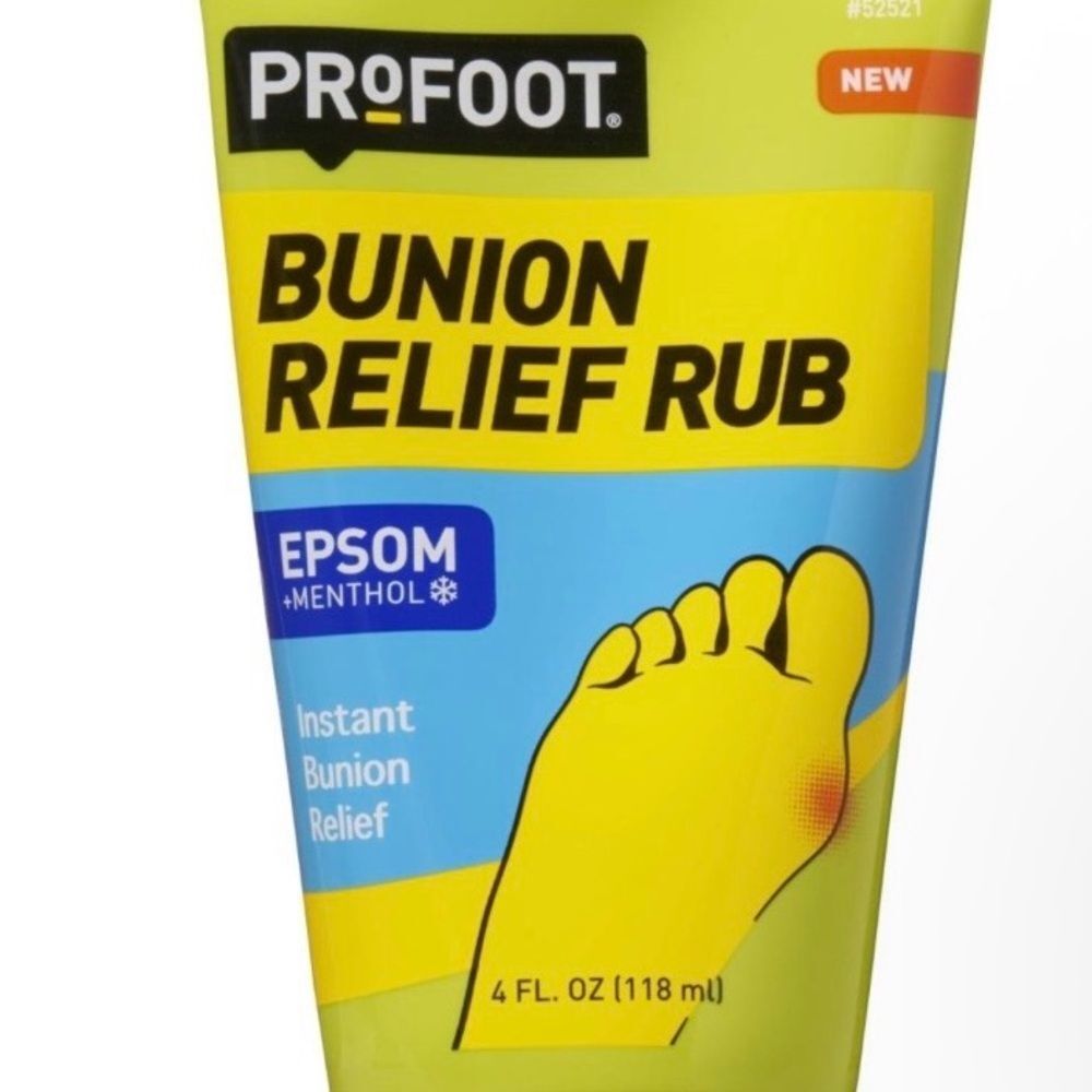 🛍️Profoot Bunion Relief  Rub Epson Nental 4 FL OZ 💥